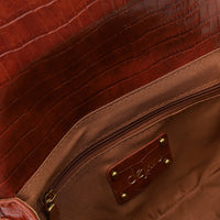 LID-DVTX-007 Leather Croc Crossbag