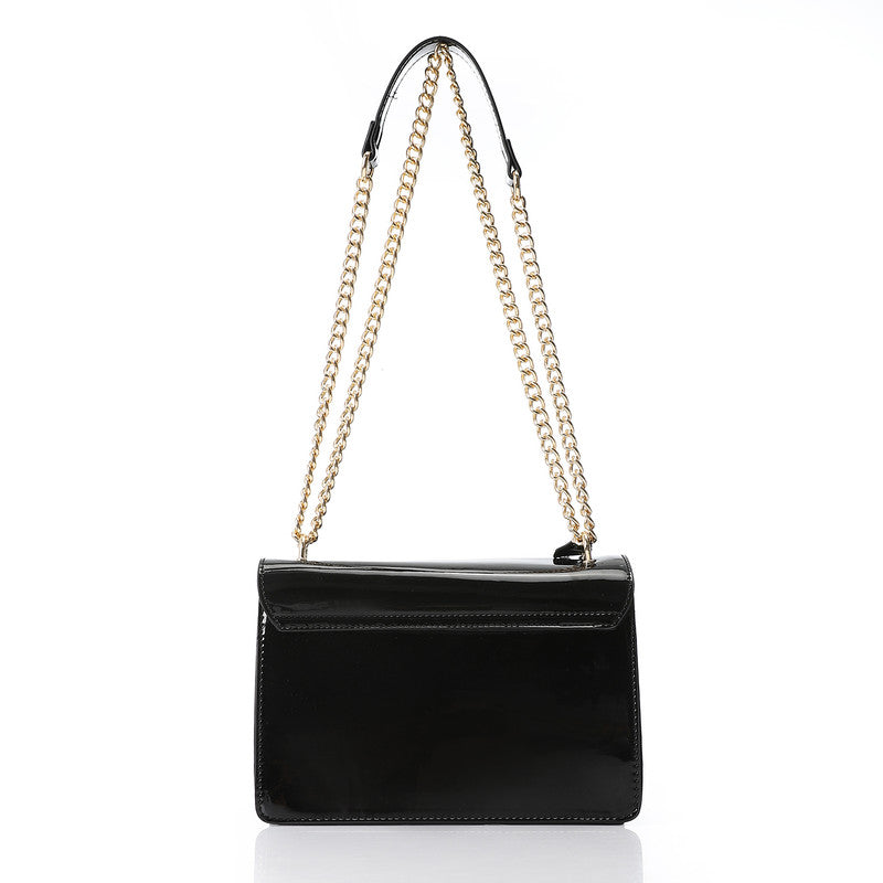 LID-DVTX-011 Magnet Closure Shoulder Bag
