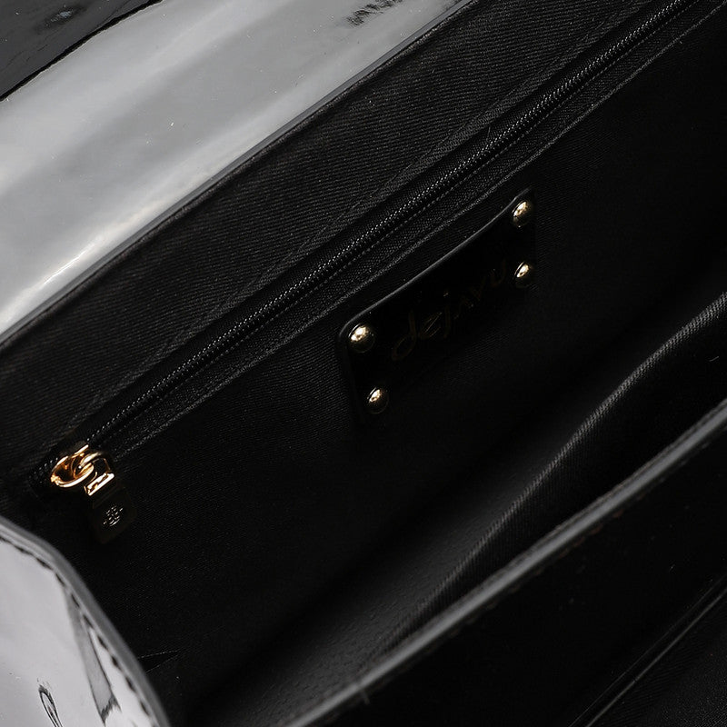 LID-DVTX-011 Magnet Closure Shoulder Bag