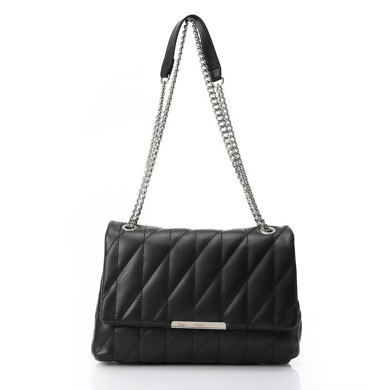 LID-DVTX-016 Cross Patterened Shoulder Bag