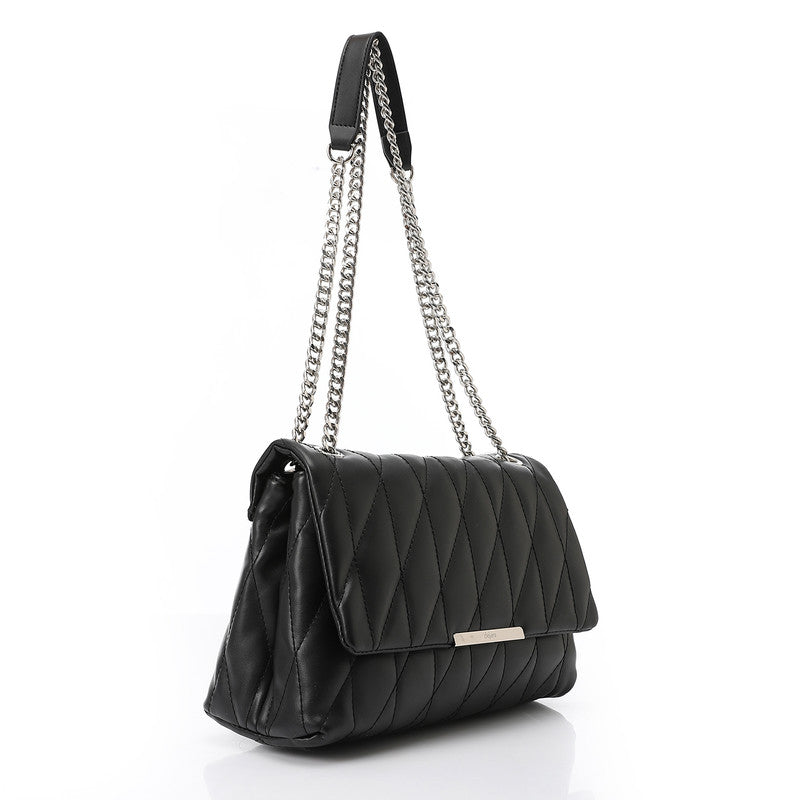 LID-DVTX-016 Cross Patterened Shoulder Bag