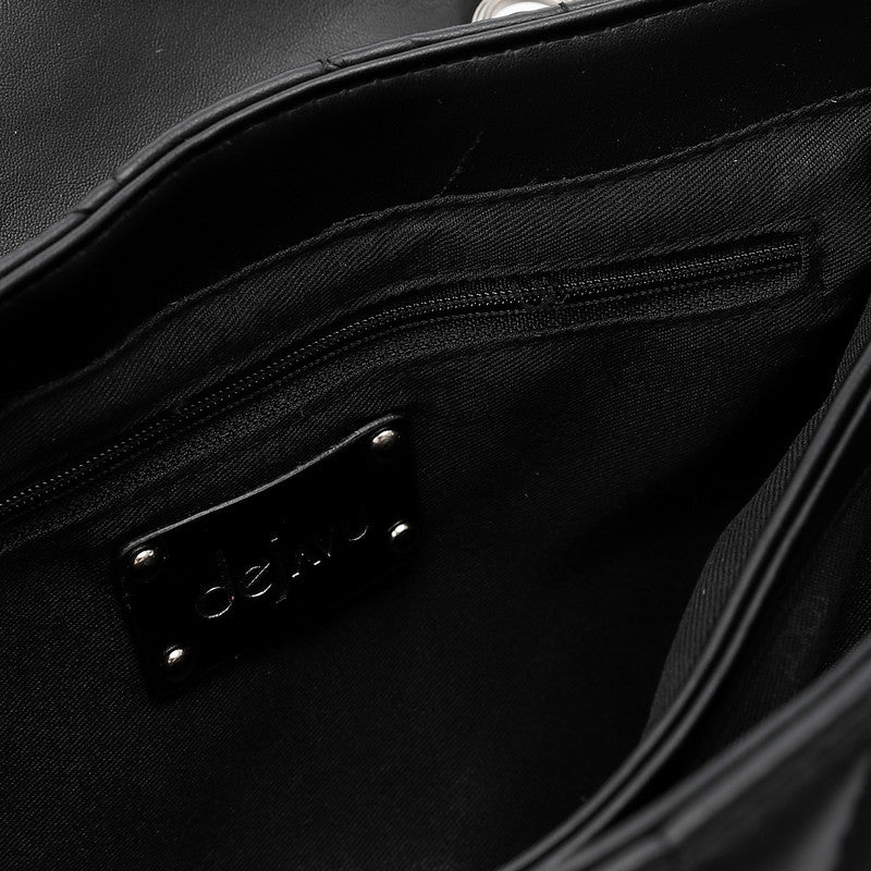 LID-DVTX-016 Cross Patterened Shoulder Bag