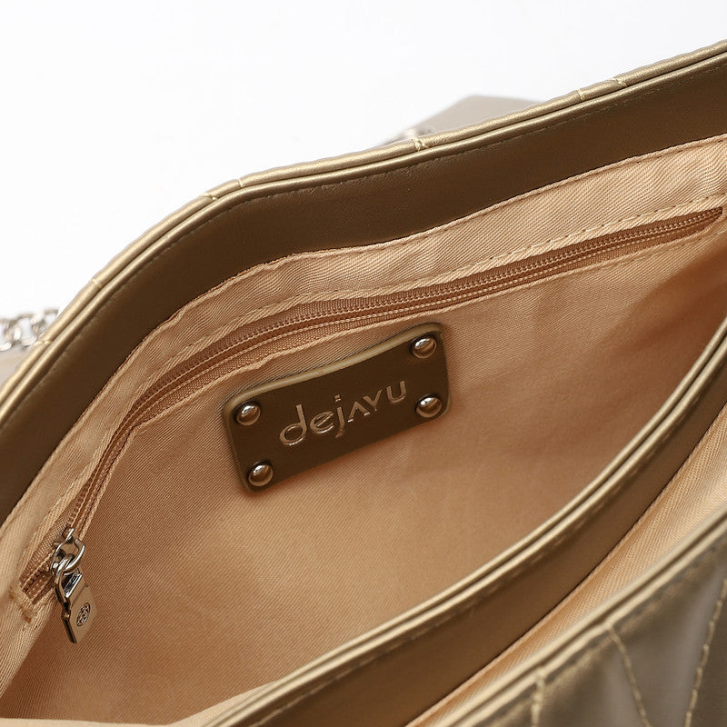 LID-DVTX-016 Cross Patterened Shoulder Bag