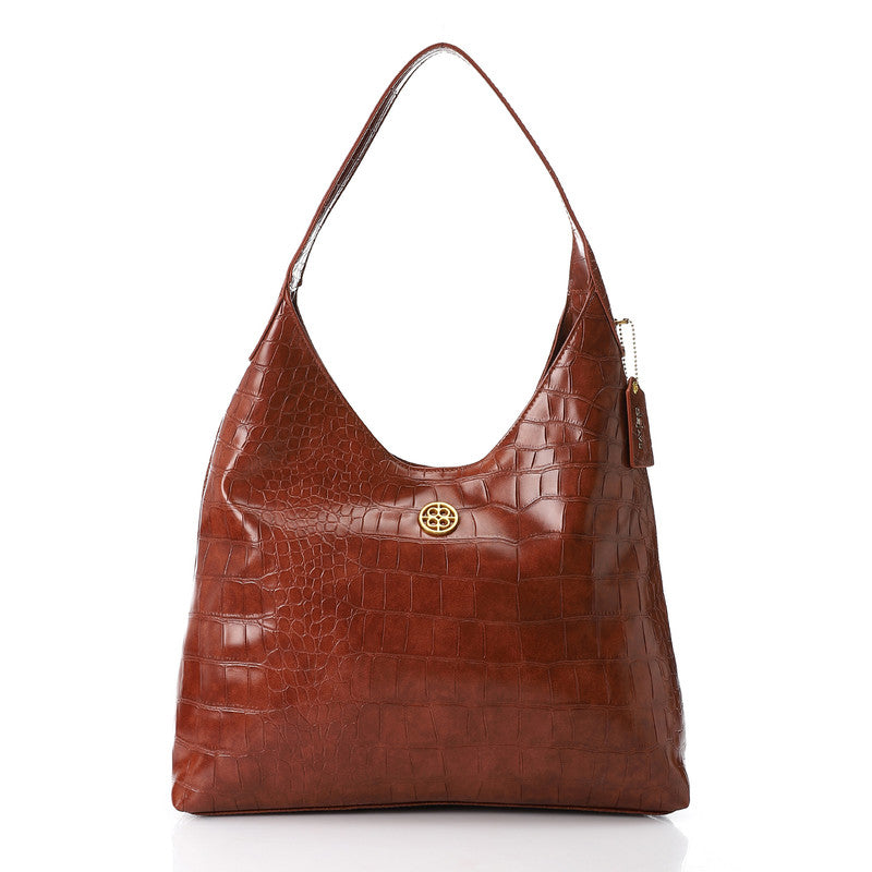LID-DVTX-021 Croc Leather Shoulder Bag
