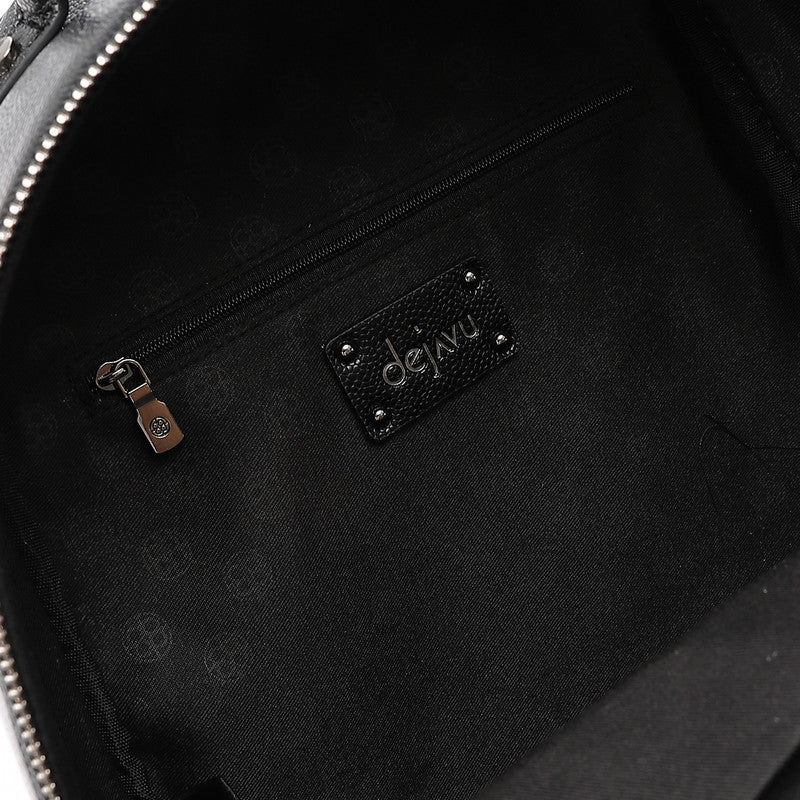 LID-DVTX-023  Pattenerend Leather Backpack