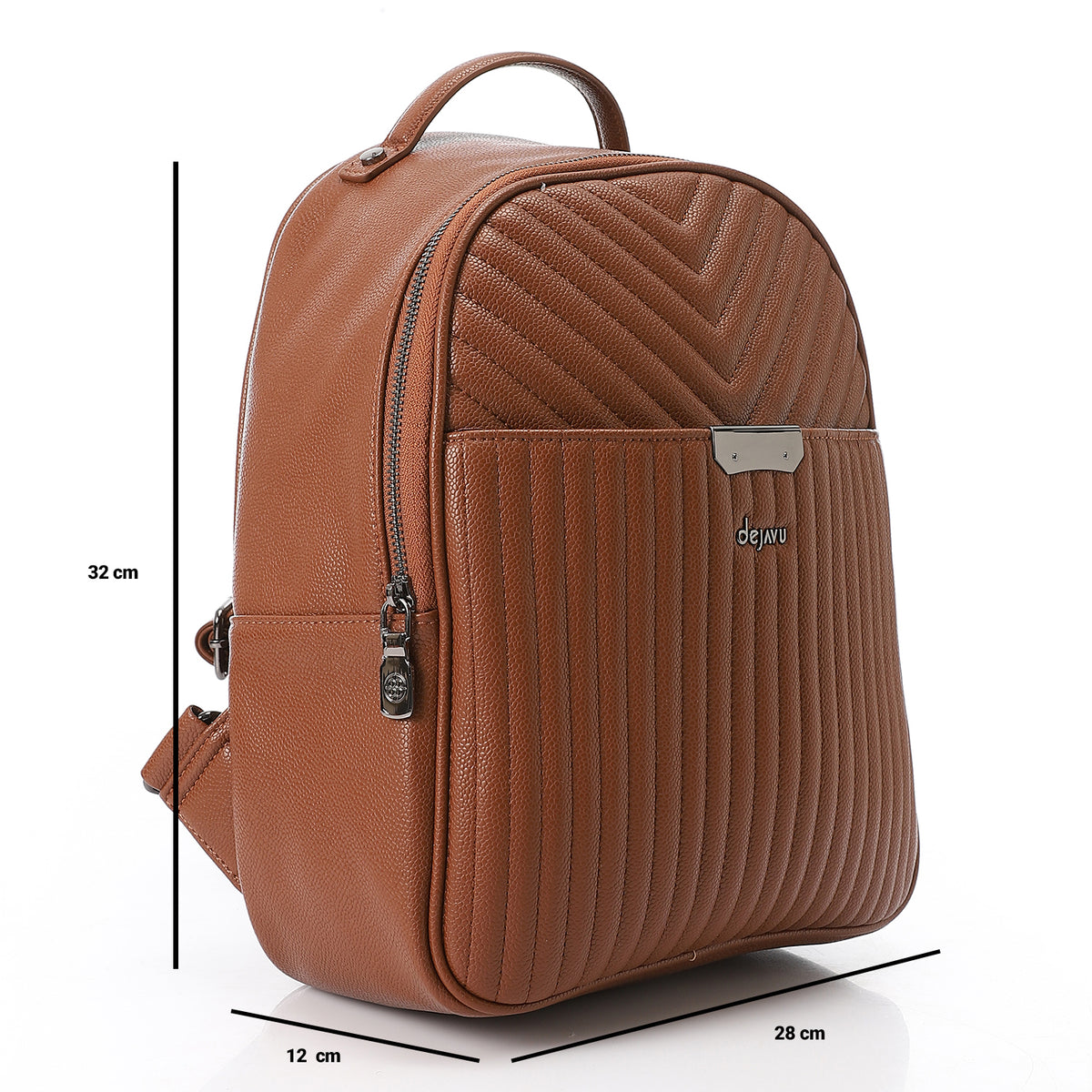 LID-DVTX-023  Pattenerend Leather Backpack