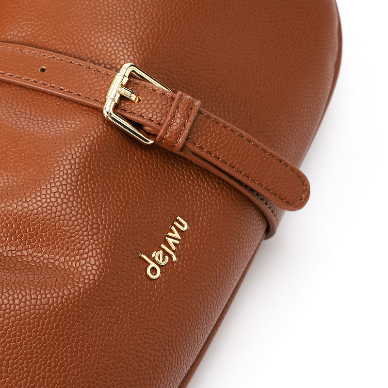 LID-DVTX-025 Hobo Leather Handbag