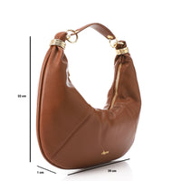 LID-DVTX-025 Hobo Leather Handbag