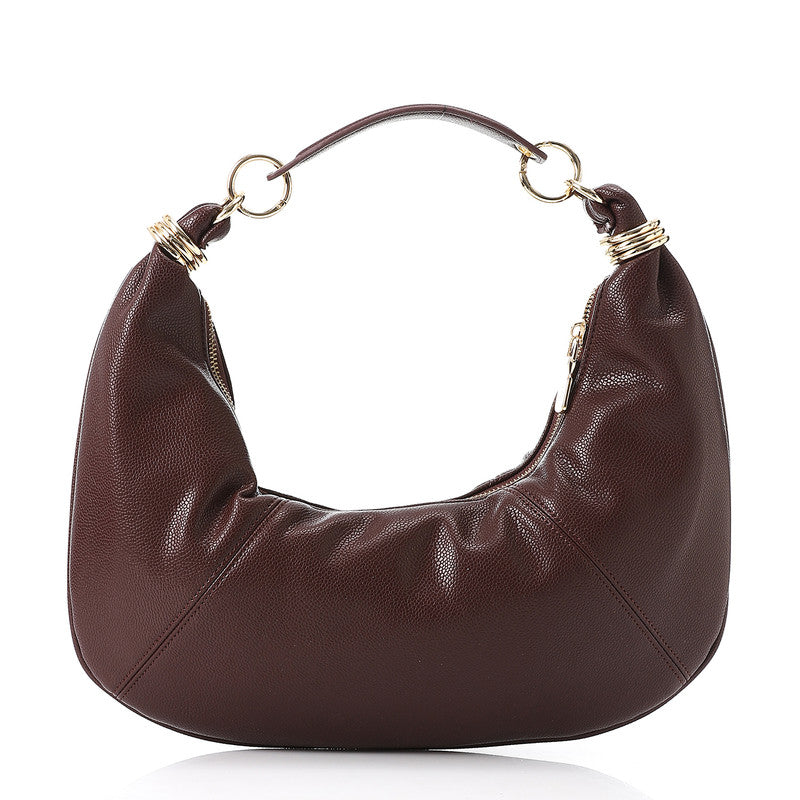 LID-DVTX-025 Hobo Leather Handbag