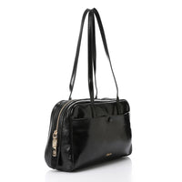 LID-DVTX-028 Shinny Zipper Closure Handbag