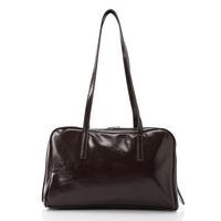 LID-DVTX-028 Shinny Zipper Closure Handbag