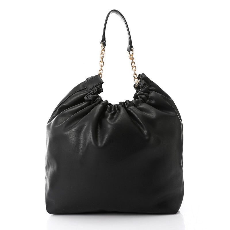 LID-DVTX-030 Solid Plain Chic Handbag
