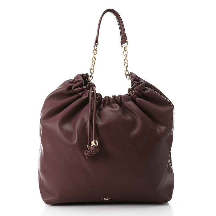LID-DVTX-030 Solid Plain Chic Handbag