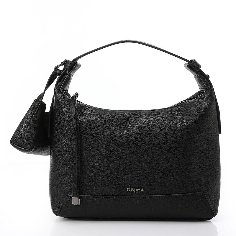LID-DVTX-032 Zipper Closure Leather Handbag