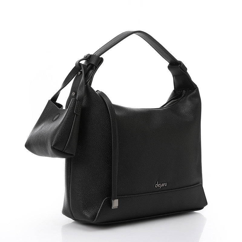 LID-DVTX-032 Zipper Closure Leather Handbag
