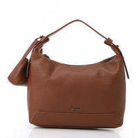 LID-DVTX-032 Zipper Closure Leather Handbag