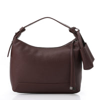 LID-DVTX-032 Zipper Closure Leather Handbag