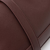 LID-DVTX-032 Zipper Closure Leather Handbag