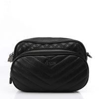 LID-DVTX-033  Studded Leather Shoulder Bag