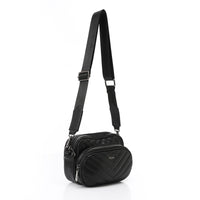 LID-DVTX-033  Studded Leather Shoulder Bag