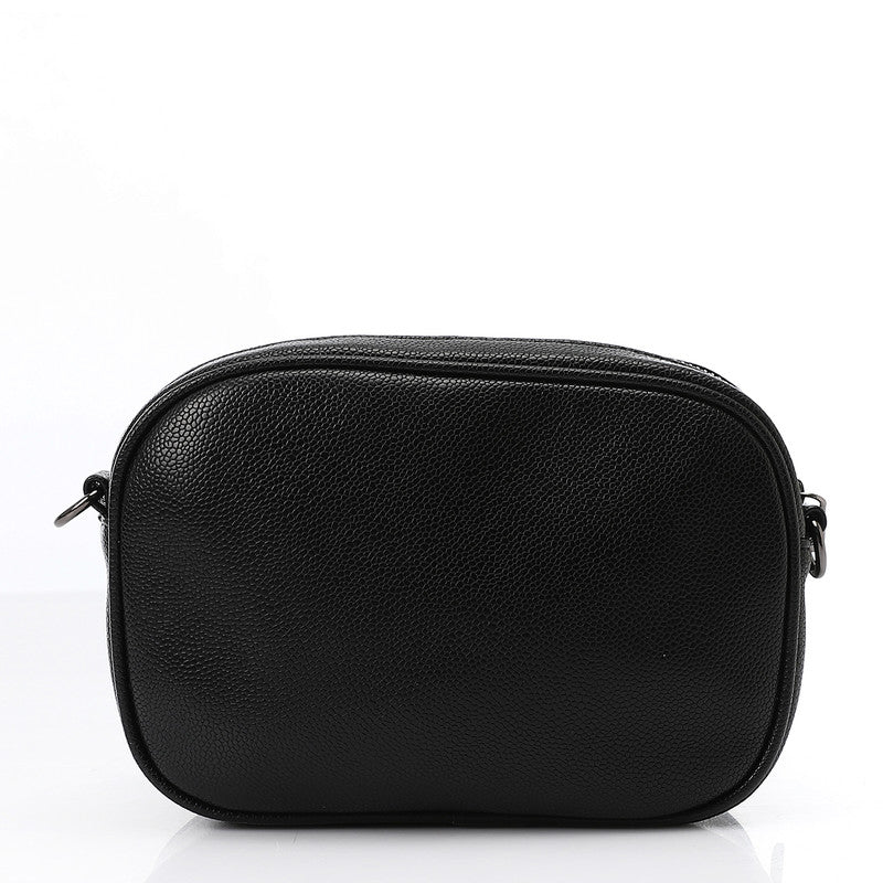 LID-DVTX-033  Studded Leather Shoulder Bag