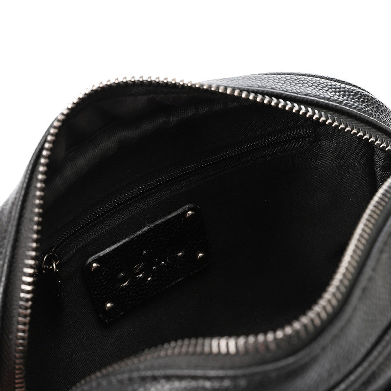 LID-DVTX-033  Studded Leather Shoulder Bag