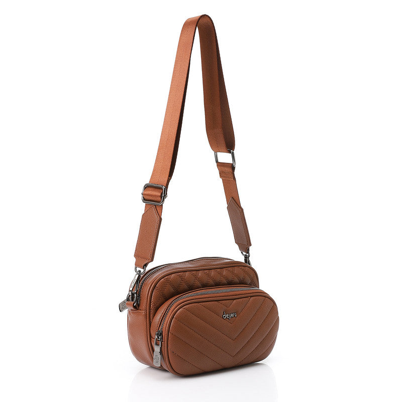 LID-DVTX-033  Studded Leather Shoulder Bag