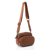 LID-DVTX-033  Studded Leather Shoulder Bag
