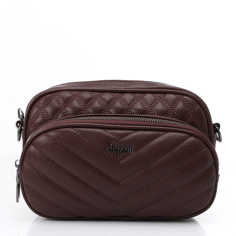 LID-DVTX-033  Studded Leather Shoulder Bag