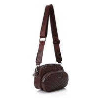 LID-DVTX-033  Studded Leather Shoulder Bag