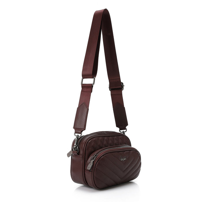 LID-DVTX-033  Studded Leather Shoulder Bag