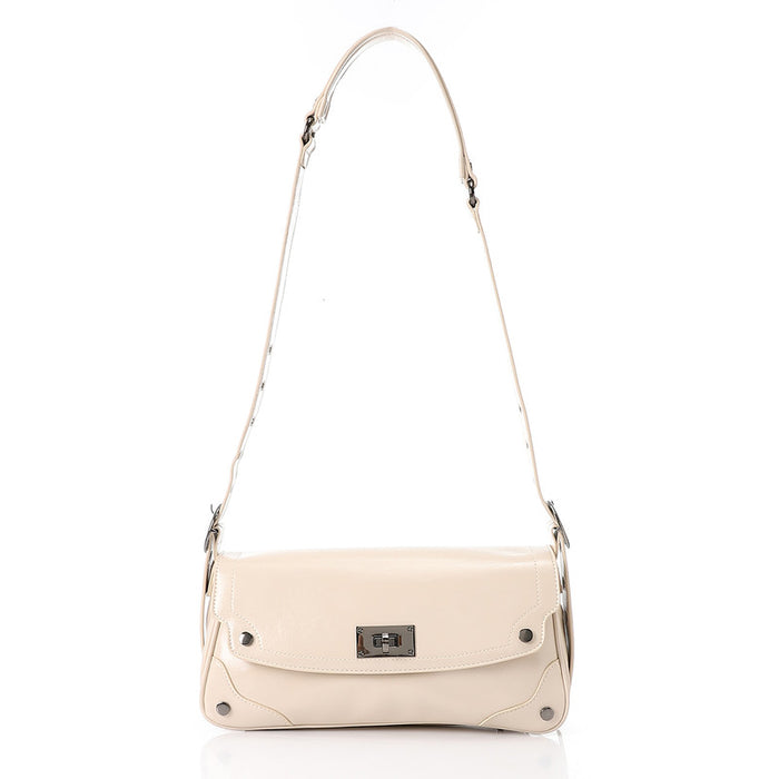 LID-DVTX-034 Switch Lock Plain Shoulder Bag