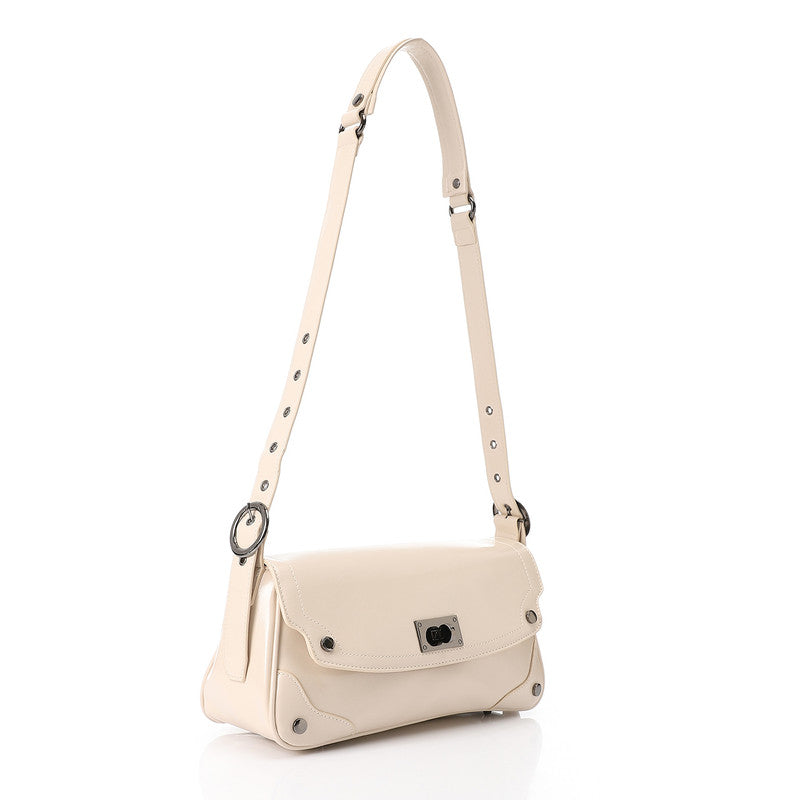 LID-DVTX-034 Switch Lock Plain Shoulder Bag