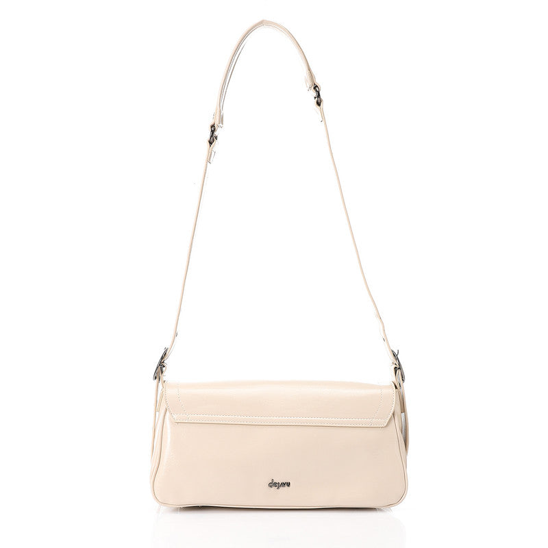 LID-DVTX-034 Switch Lock Plain Shoulder Bag