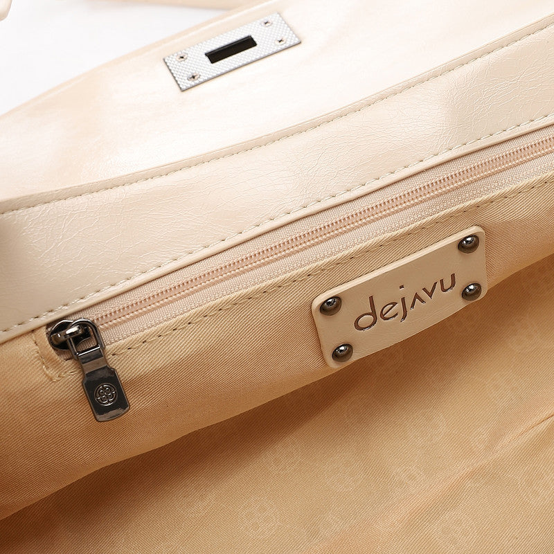 LID-DVTX-034 Switch Lock Plain Shoulder Bag
