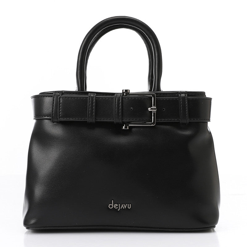 LID-DVTX-036 Squared Shaped Leather Handbag