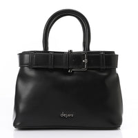 LID-DVTX-036 Squared Shaped Leather Handbag
