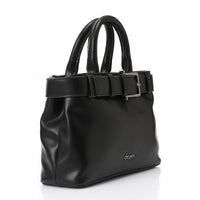 LID-DVTX-036 Squared Shaped Leather Handbag