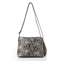 LID-DVTX-040 Snake Textured Cross Bag