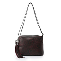 LID-DVTX-040 Snake Textured Cross Bag