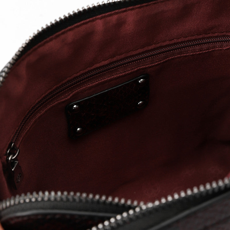 LID-DVTX-040 Snake Textured Cross Bag