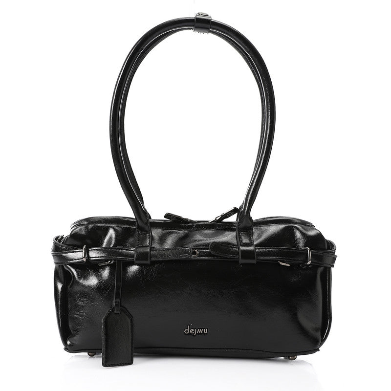 LID-DVTX-041 Shiny Solid Plain Shoulder Bag