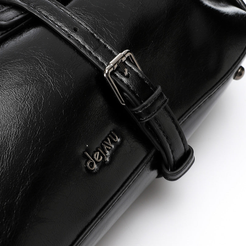 LID-DVTX-041 Shiny Solid Plain Shoulder Bag