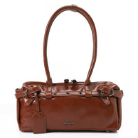 LID-DVTX-041 Shiny Solid Plain Shoulder Bag