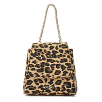 LID-DVTX-044 Leopard Print Leather Cross Bag