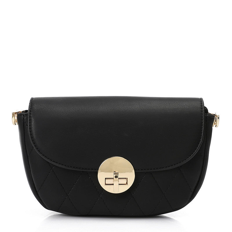 LID-DVTX-045  Gold Switch Lock Cross Bag