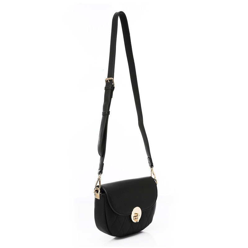 LID-DVTX-045  Gold Switch Lock Cross Bag