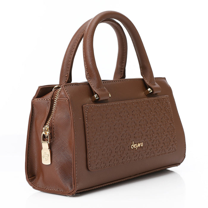 LID-DVTX-048  Patterened Satchel Handbag