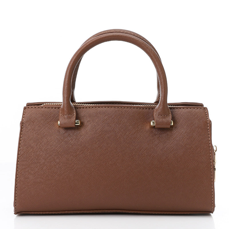 LID-DVTX-048  Patterened Satchel Handbag