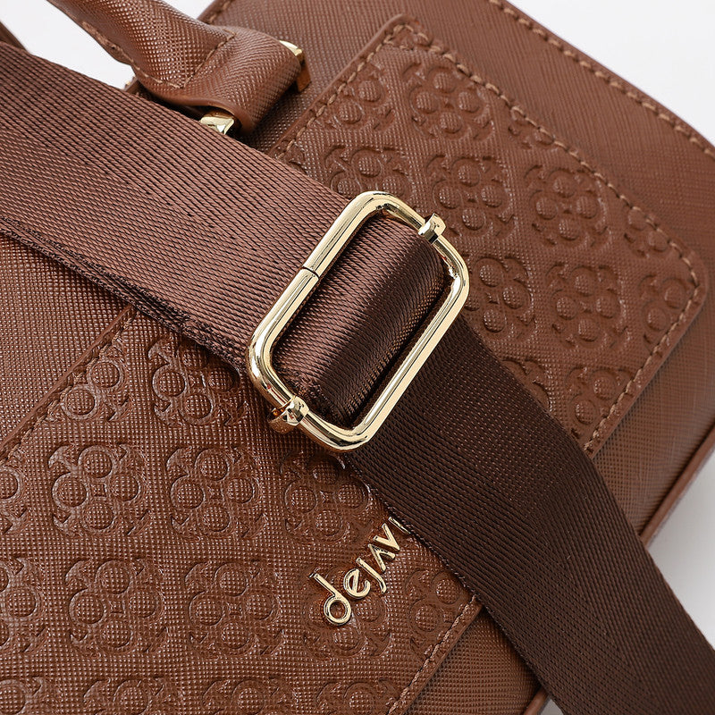 LID-DVTX-048  Patterened Satchel Handbag
